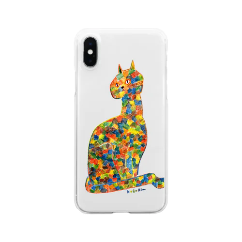 サビ猫 Clear Smartphone Case