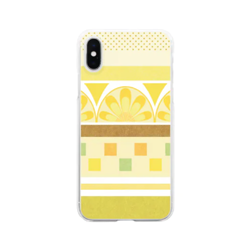 レモンパフェ Clear Smartphone Case