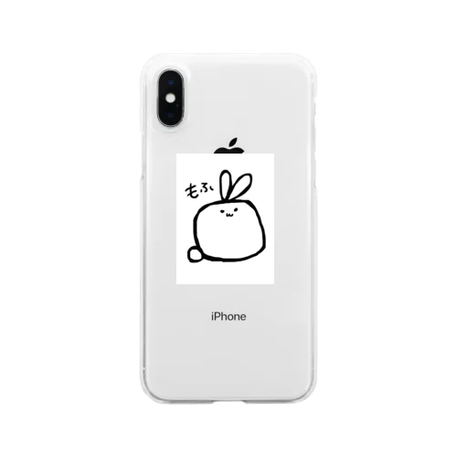 もふうさぎ Clear Smartphone Case