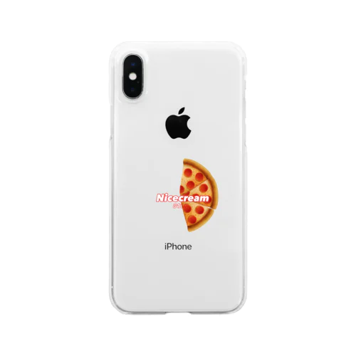 PIZZA8105 Clear Smartphone Case