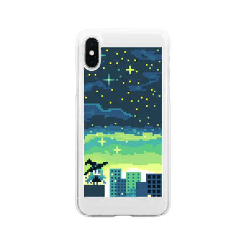 マジョノヨアケ Clear Smartphone Case