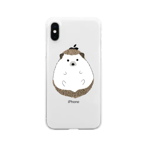 ハリネズミ好きに捧ぐ Clear Smartphone Case