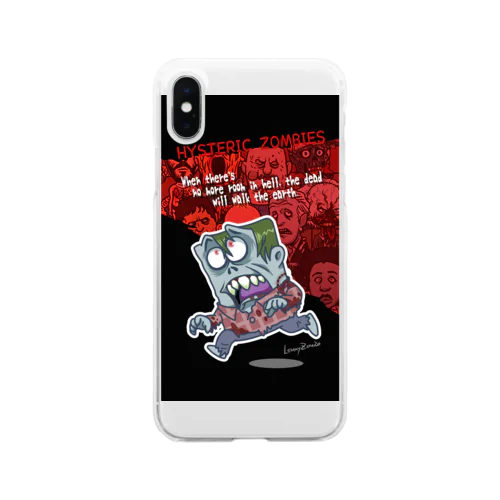 ゾンビくん(iPhone X) Clear Smartphone Case