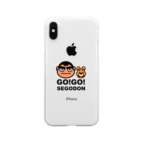 【GO!GO! SEGODON/ゴーゴー西郷どん】 Clear Smartphone Case