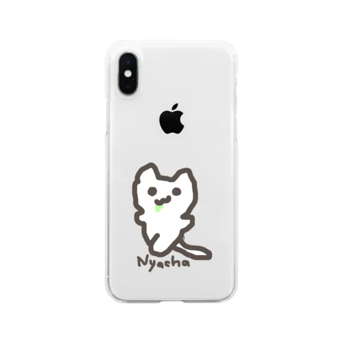 Nyacha(にゃーちゃ、) Clear Smartphone Case