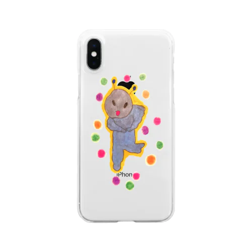 ダンス星人 Clear Smartphone Case