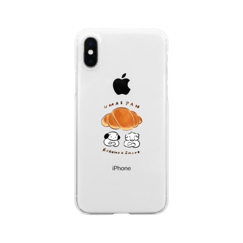 うまいパン Clear Smartphone Case