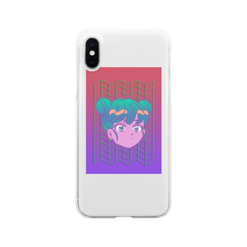 デジタルガール Clear Smartphone Case