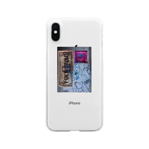 FUCK TRUMP Clear Smartphone Case