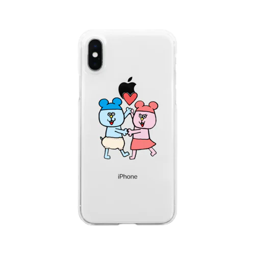 ねんたん&ねみこちゃん Clear Smartphone Case