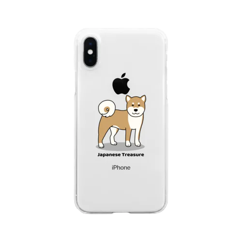 shiba1 Clear Smartphone Case