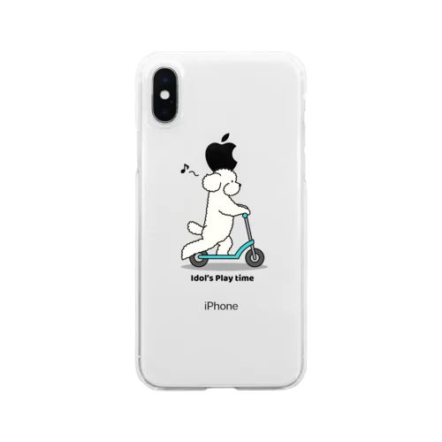 トイプー 1 白系 Clear Smartphone Case