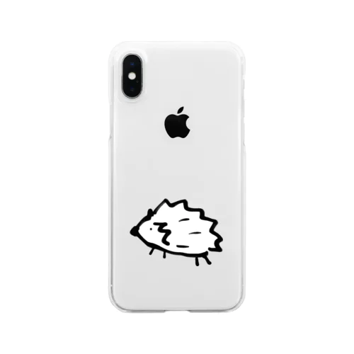 ゆるはりねずみさん Clear Smartphone Case