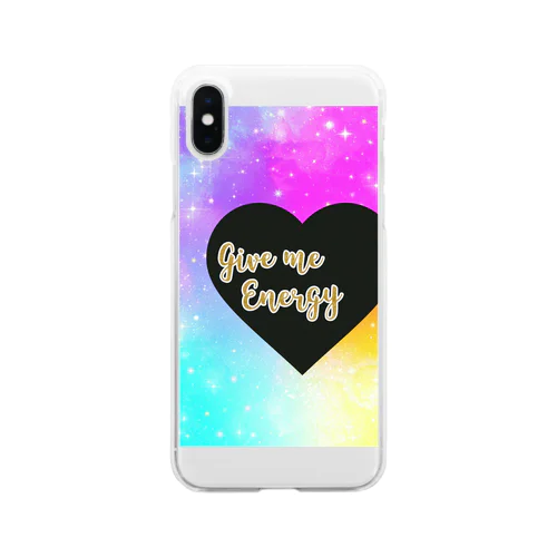 Give me energy Heart phone Clear Smartphone Case