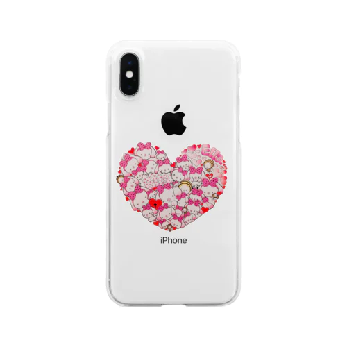 Ella Heart Clear Smartphone Case