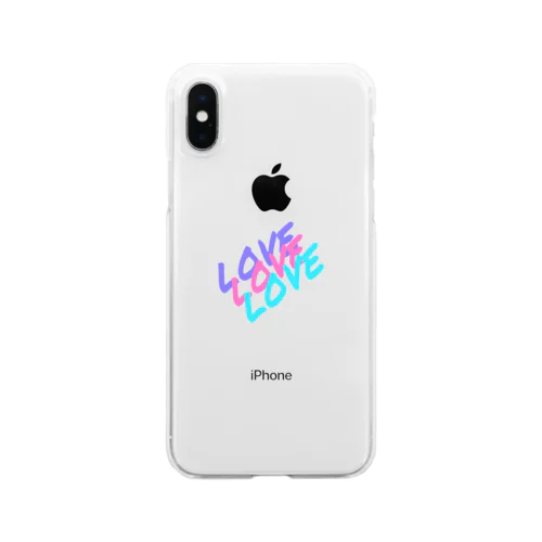 LOVE Clear Smartphone Case