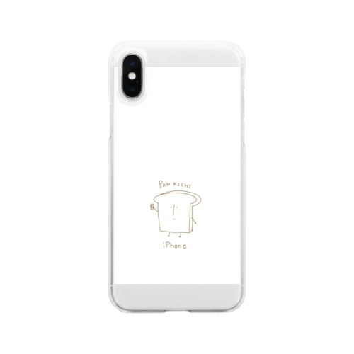 パン吉 Clear Smartphone Case