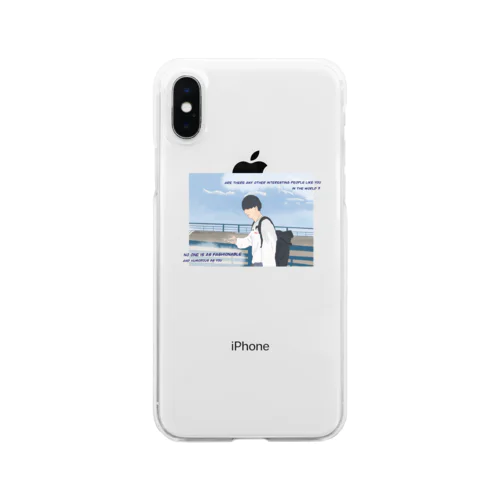 りーちくん^ - ^ Clear Smartphone Case