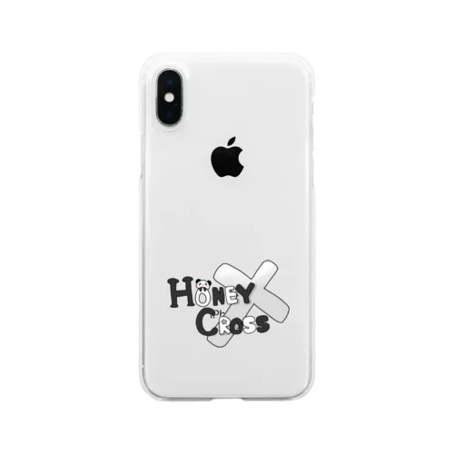 HONEY CROSSロゴ Clear Smartphone Case