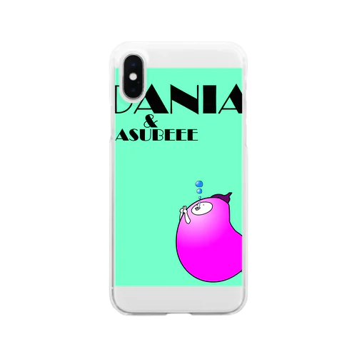 DANIA&NASUBEEE Clear Smartphone Case