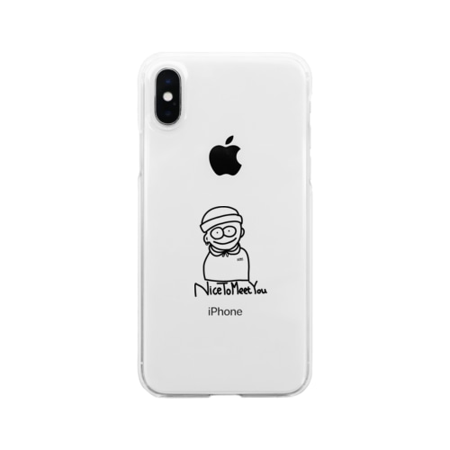 NTMY 「Nice boy」 iPhone case Clear Smartphone Case