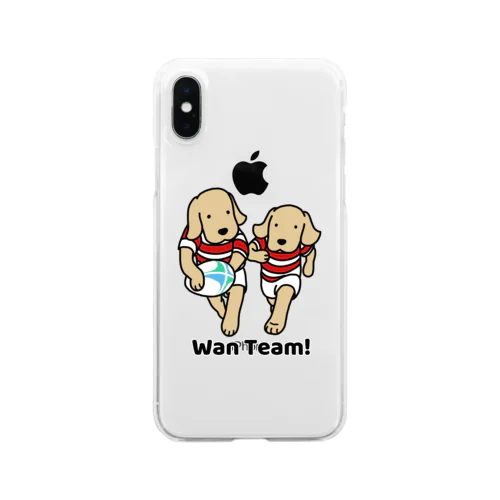 ラグビー Wan Team Clear Smartphone Case