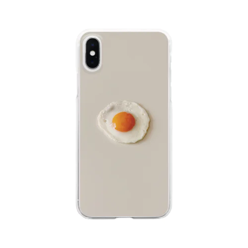 目玉焼き（1個） Clear Smartphone Case