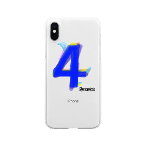 Quartet 　4 　スマホケース Clear Smartphone Case