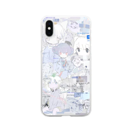 ゆーきん×砂気球 Clear Smartphone Case