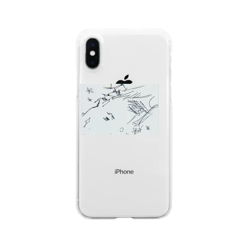 割れたら Clear Smartphone Case