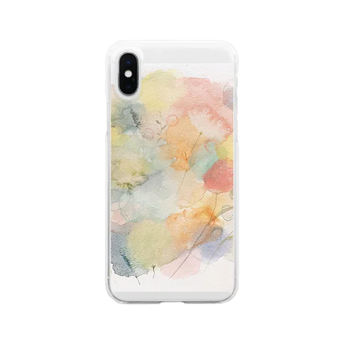 君に見せたかった空をすべて花束にして Clear Smartphone Case