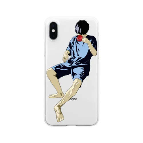 朝コーヒー男子（限定10品） Clear Smartphone Case