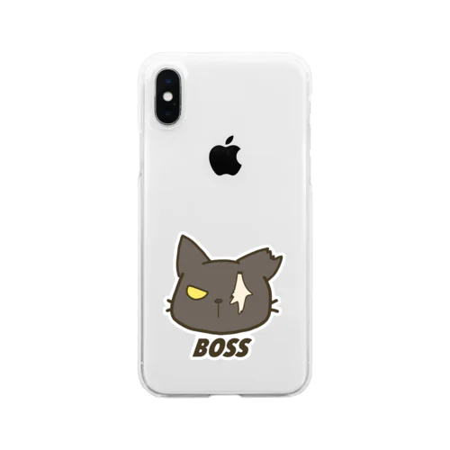 BOSS クリアスマホケース