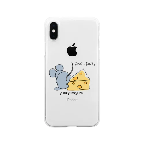 ネズミくん Clear Smartphone Case