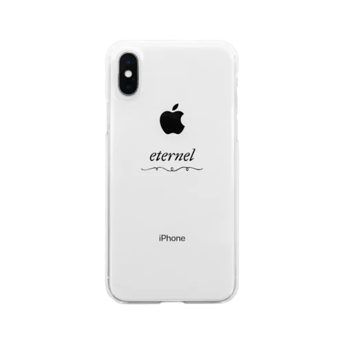 eternel. iPhoneケース Clear Smartphone Case