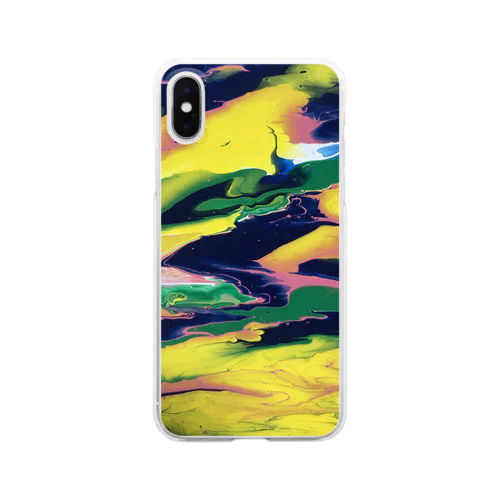 fluidart_rmmdl Clear Smartphone Case