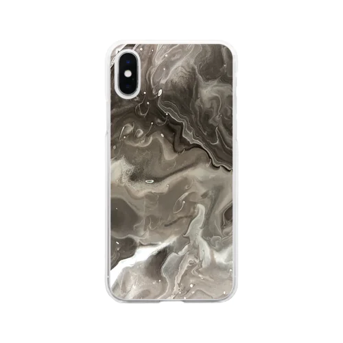 fluidart_sgmdl Clear Smartphone Case