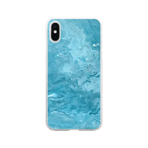 fluidart_sujmdl Clear Smartphone Case