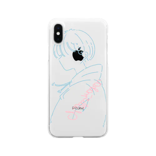 クリアスマホケース Clear Smartphone Case