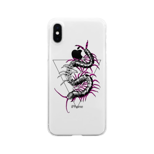 百足スマホケース Clear Smartphone Case