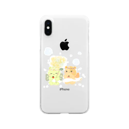 花の妖精🧚🏻‍♀️ Clear Smartphone Case