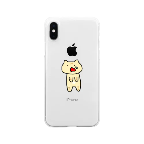 神田ねこ　文字なし Clear Smartphone Case