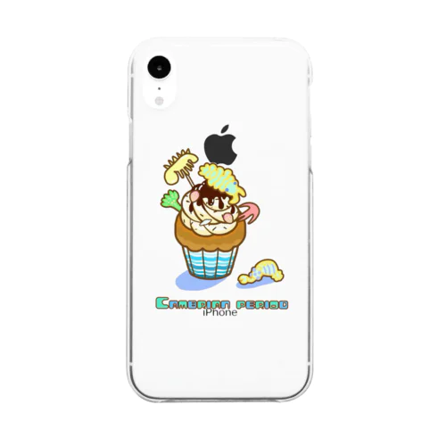 カンブリア紀カップケーキ Clear Smartphone Case