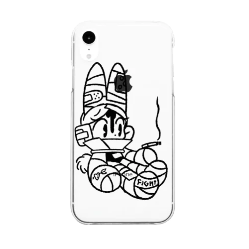 ギプス Clear Smartphone Case