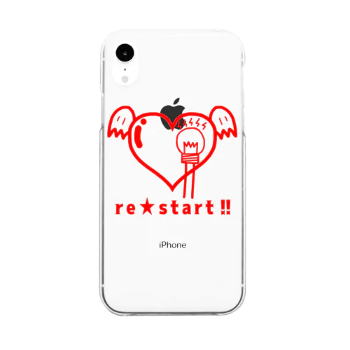 re:start!! Clear Smartphone Case