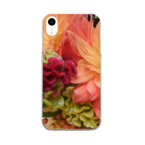 花花花 Clear Smartphone Case