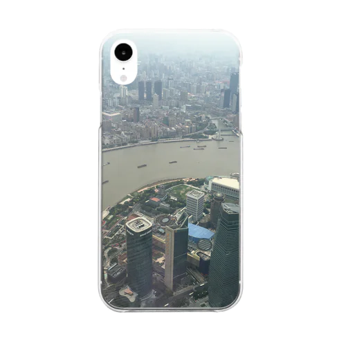 上海タワー Clear Smartphone Case