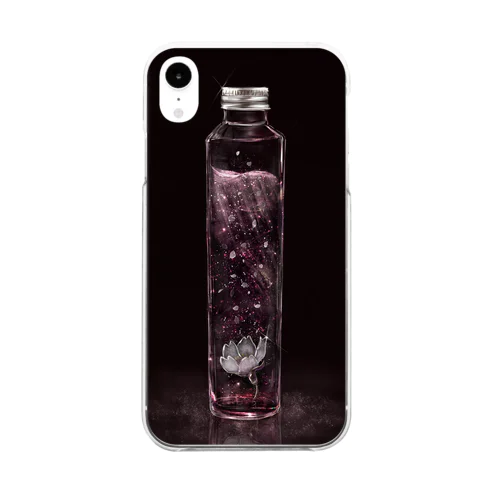 春の日差しと季節の花 Clear Smartphone Case