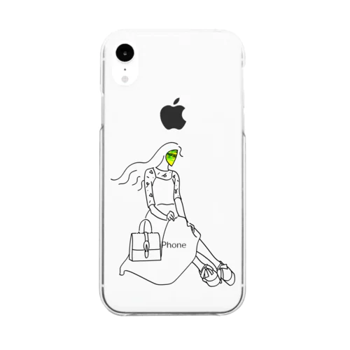 soysio037 Clear Smartphone Case