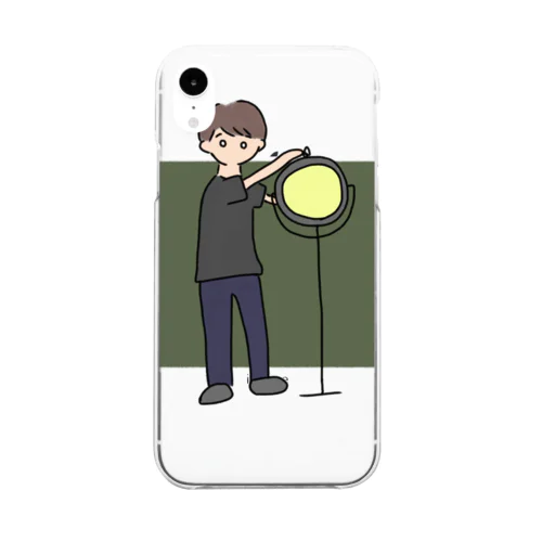 照明さん Clear Smartphone Case